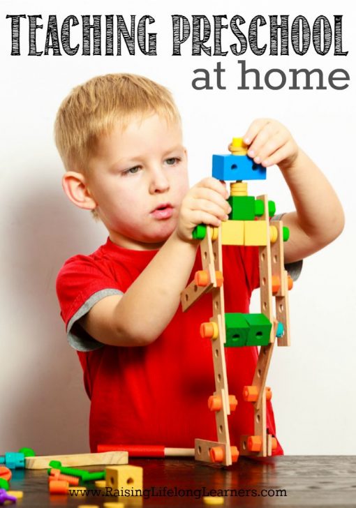 Teaching Preschool at Home Raising Lifelong Learners