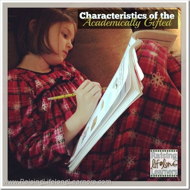 Understanding the Academically Gifted Child via www.RaisingLifelongLearners.com