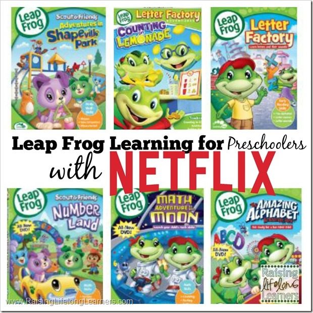 Preschool at Home with Netflix including a FREE printable