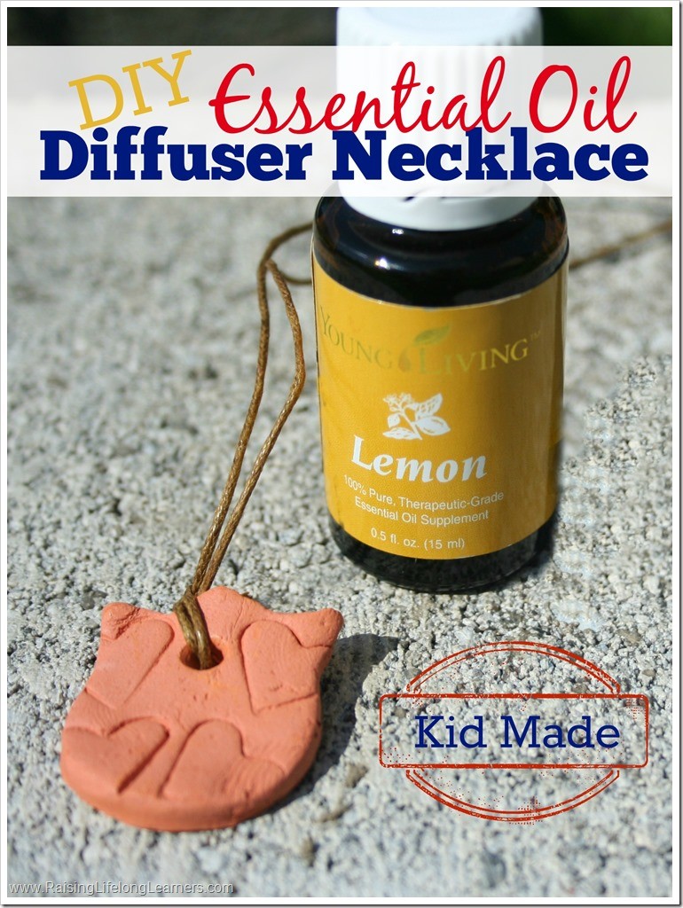 DIY Essential Oil Diffuser Necklaces