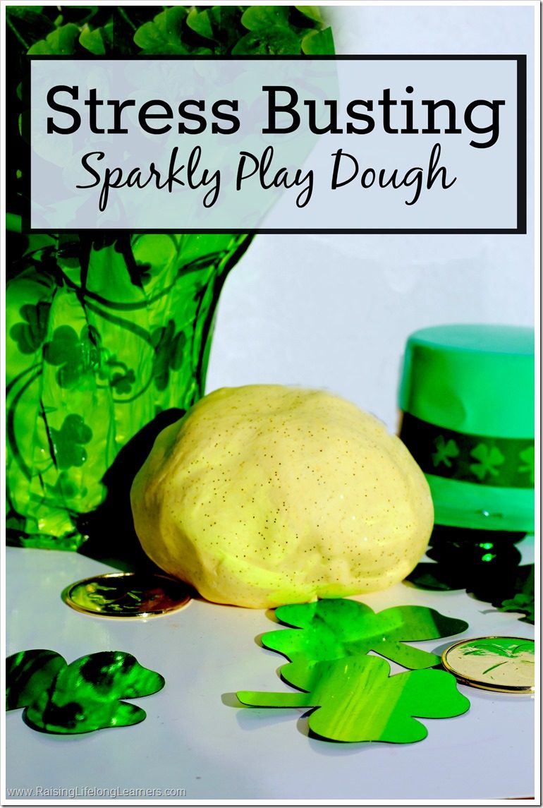 Stress Busting Sparkle Dough Recipe