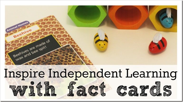 Inspire Independent Learning with Fact Cards #homeschool #ihsnet #gtchat