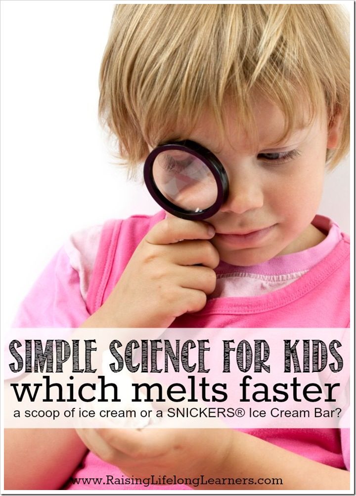 Simple Science for Kids |  Which Melts Faster #ShareFunshine #ad