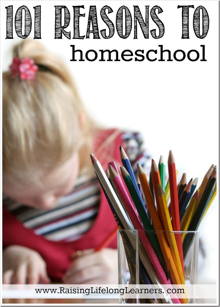 101 Reasons to Homeschool