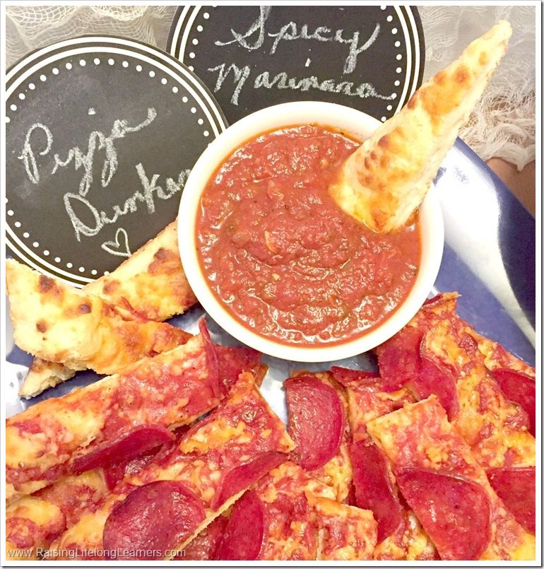 Easy Game Day Snacking Fun for the Whole Family #GameDayPizza #Cbias ad