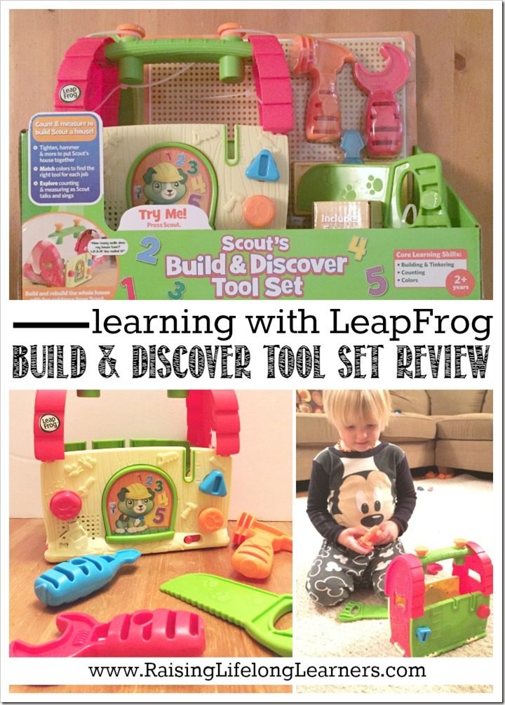 Learning with LeapFrog Build and Discover Tool Set Review