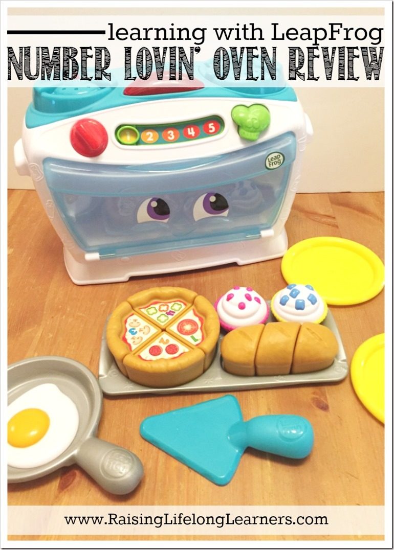 Learning with LeapFrog Number Lovin' Oven Review