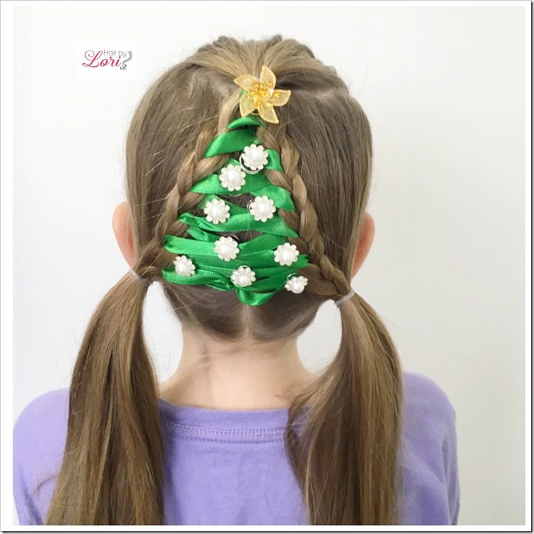 Easy Little Girl Christmas Hairstyles | Raising Lifelong Learners