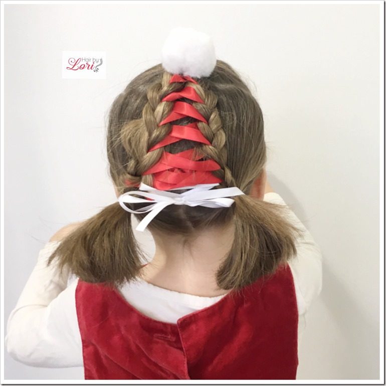 Christmas Hairstyles For Little Girl