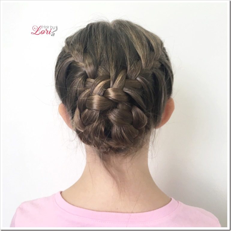 Christmas Hairstyles for Little Girls