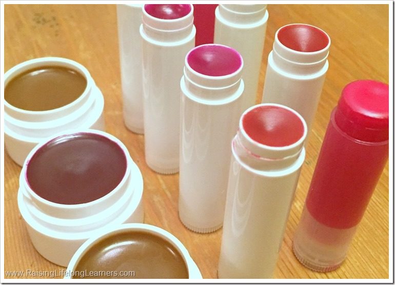 how to make lip bam at home for kids without lipstick, homemade lip bam