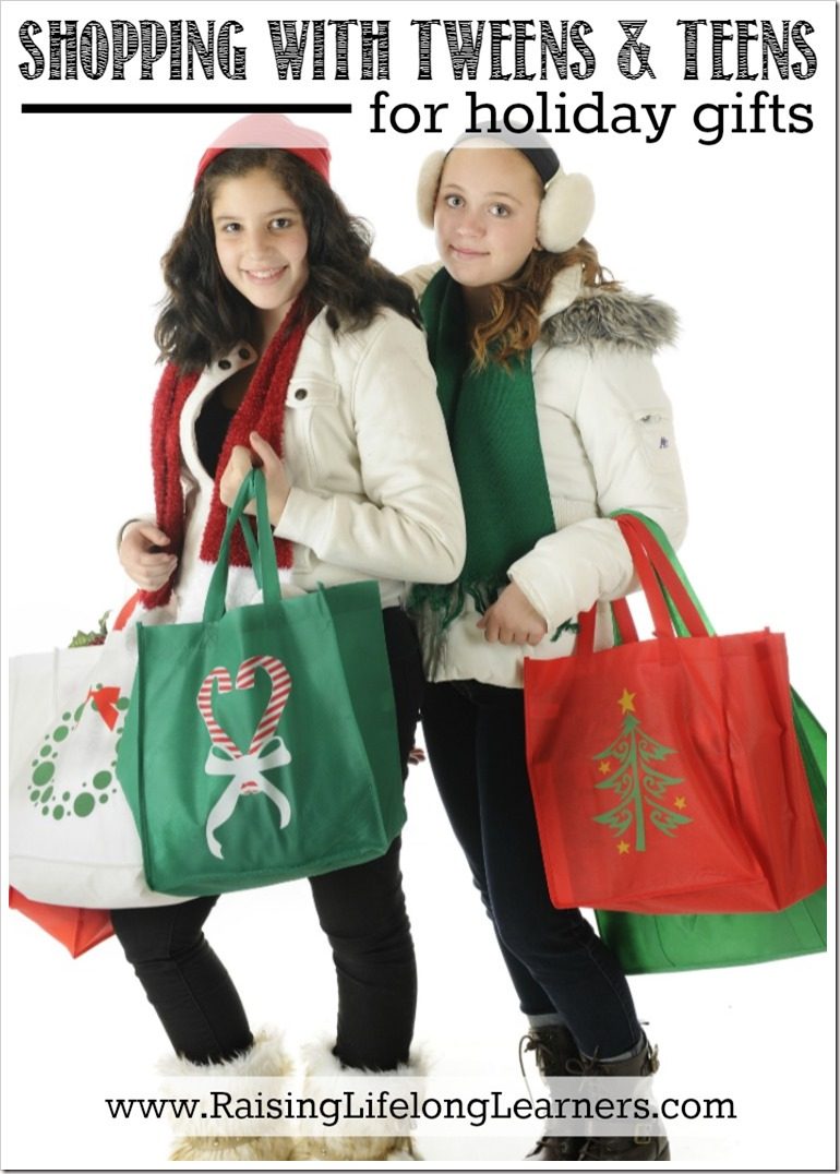 Shopping With Tweens and Teens for Holiday Gifts