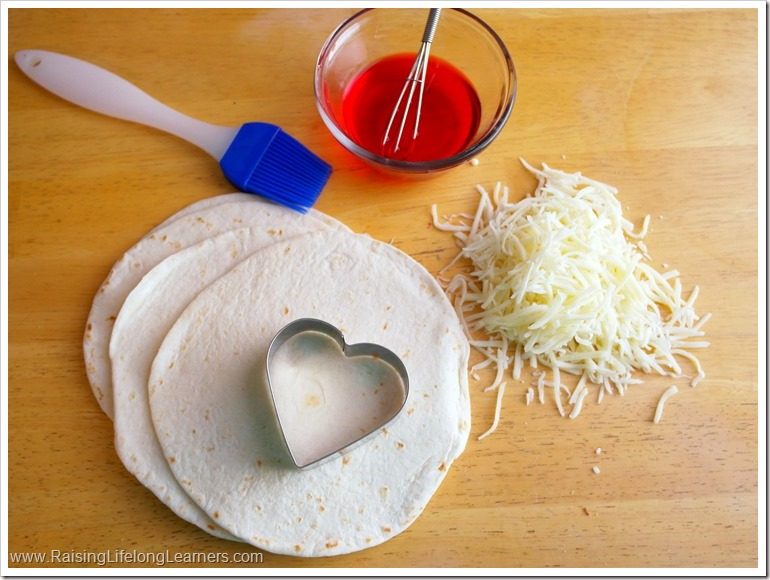 Heart-Shaped Quesadillas - Simple Recipes for Kids