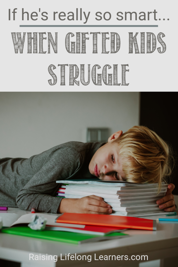 when gifted children struggle