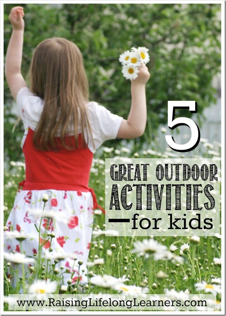 5 Great Outdoor Activities for Kids