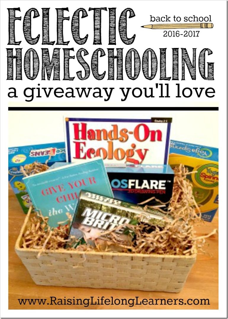 Eclectic Homeschooling Giveaway