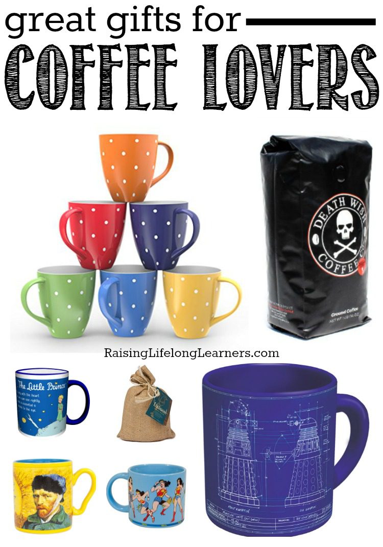 Great Gifts for Coffee LoversAre you a coffee lover? Or, do you have a few on your gift list this year? You will love these great gift ideas for the coffee lover in your life!