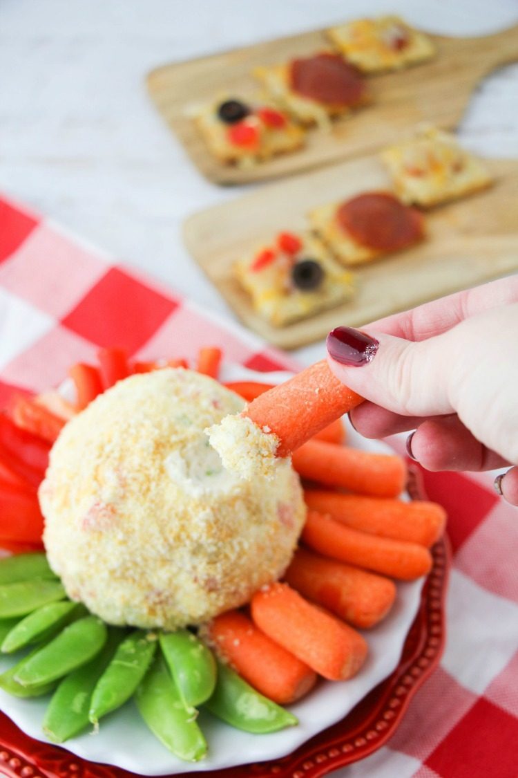 Cracker Coated Cheese Ball