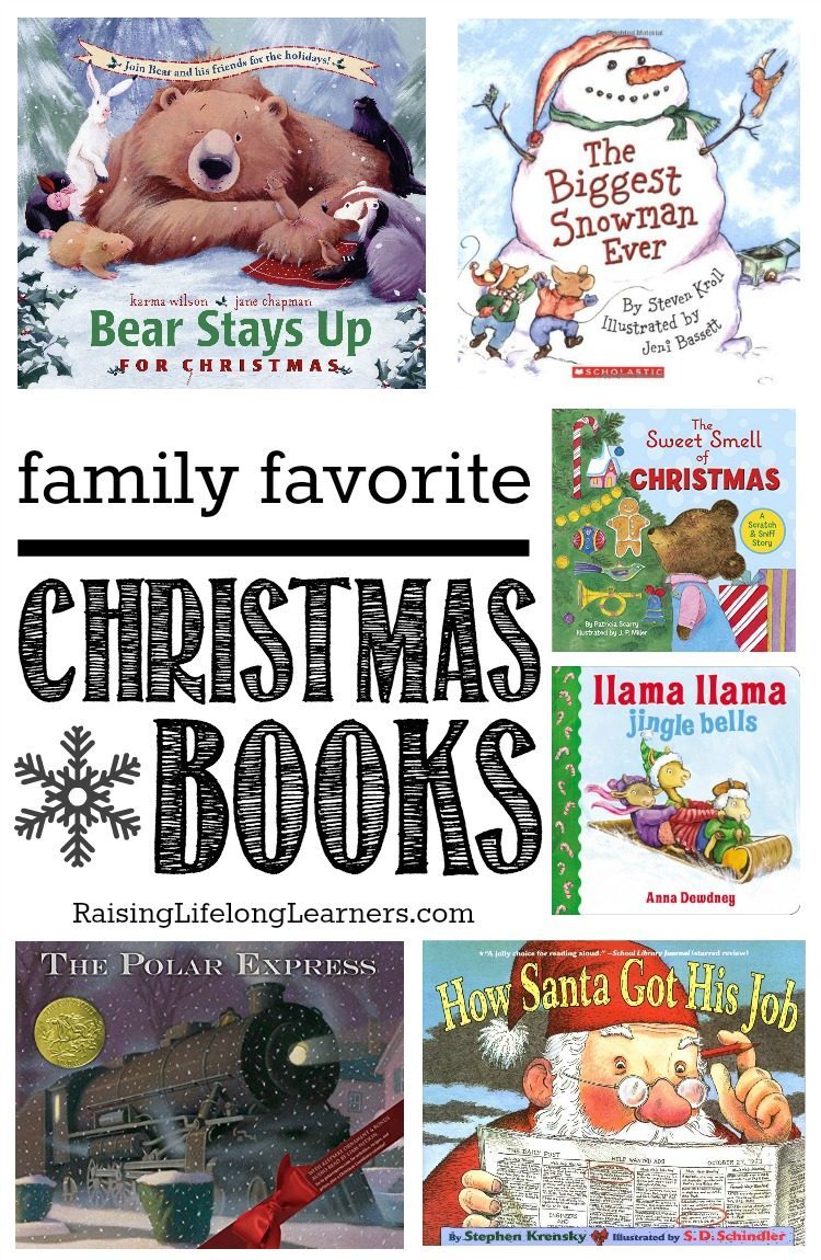 I love snuggling up with my kids to read all year long, but there's just something special about these family favorite Christmas books and this season... #familybooks #readinglists #Christmas