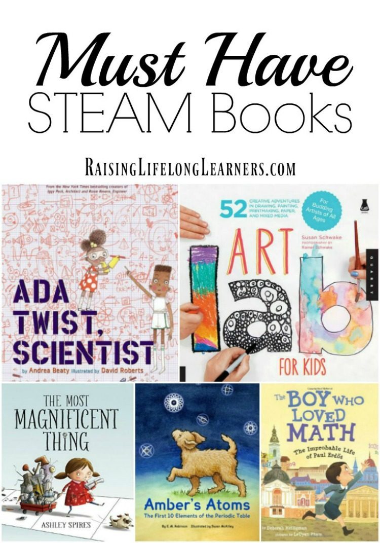 Are you a STEM - STEAM loving family? You are not going to want to miss this amazing selection of amazing STEAM books for kids. Check it out...