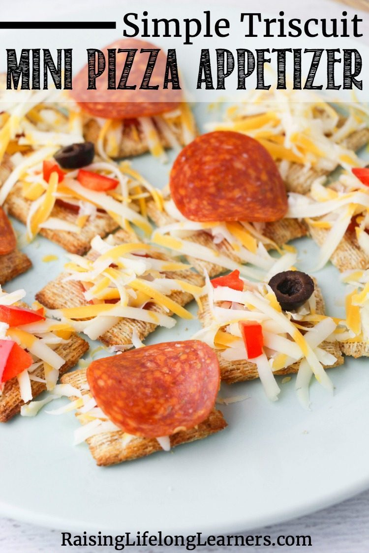 Simple Triscuit Mini Pizza Appetizer