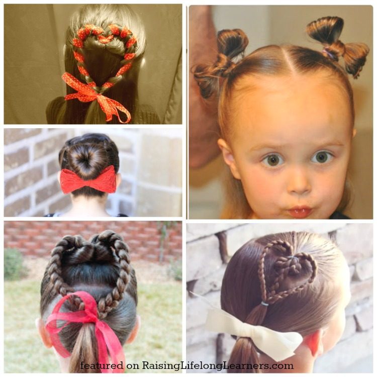 50 Adorable Valentine's Day Hairstyles for Girls - Raising Lifelong Learners