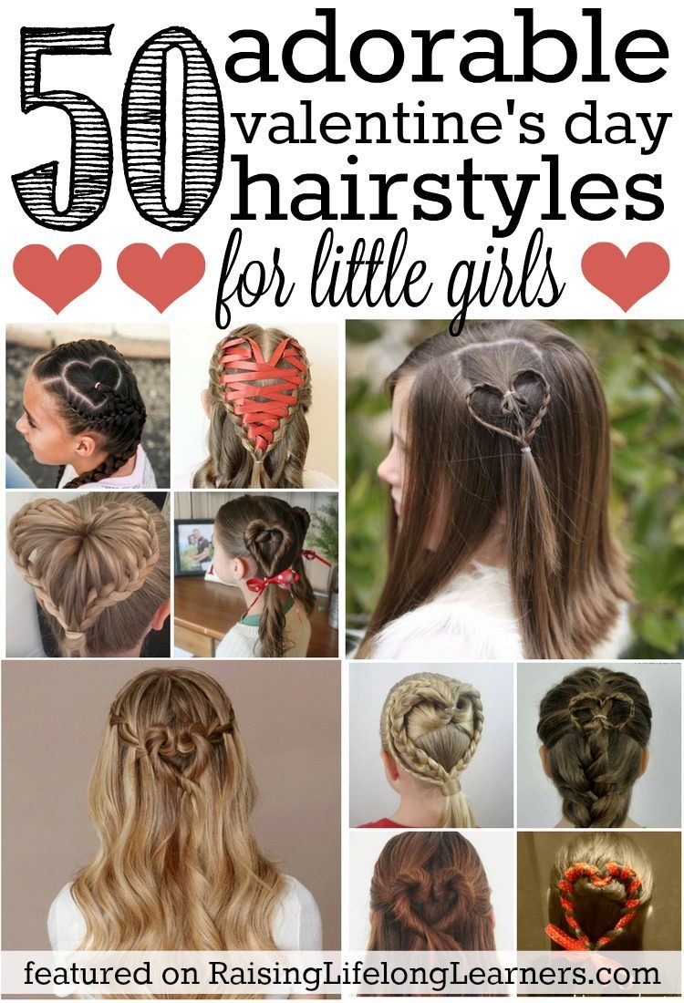 50 Adorable Valentine S Day Hairstyles For Girls Easy