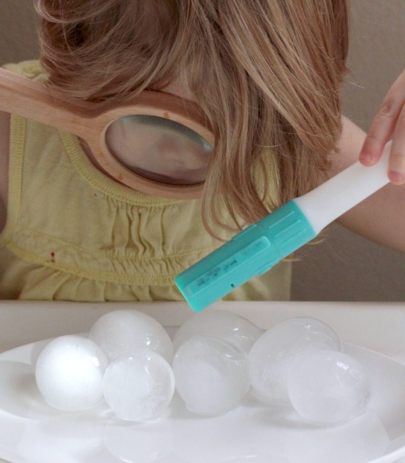 Use ice balloons to show preschoolers and older kids the basics of ice science. Winter science has never been more fun than this!