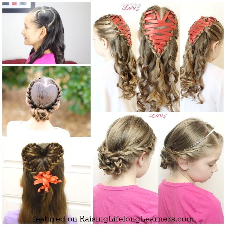 50 Adorable Valentine S Day Hairstyles For Girls Easy