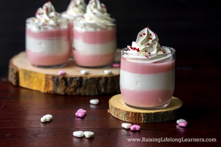 Valentines Day Dessert Parfaits