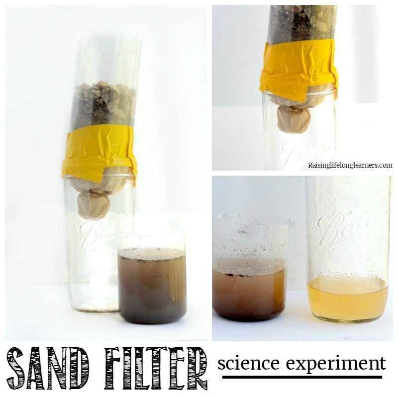 Sand Filter Science Experiment - Raising Lifelong Learners