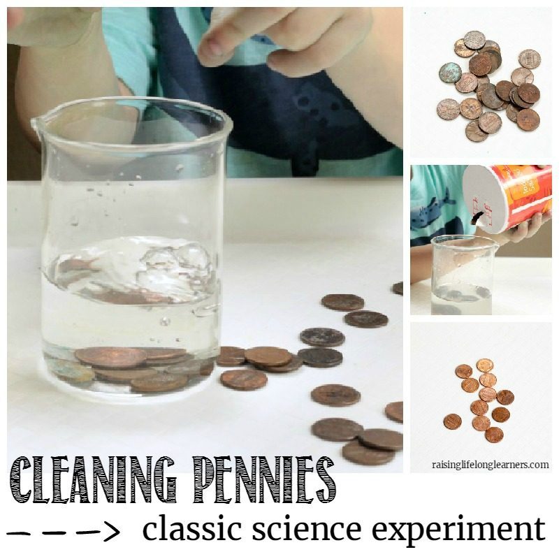 cleaning penny experiment