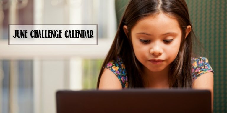 Free June Minecraft Challenge Calendar