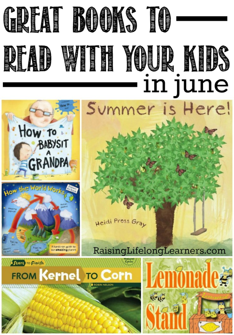 Great Books to Read With Your Kids in June