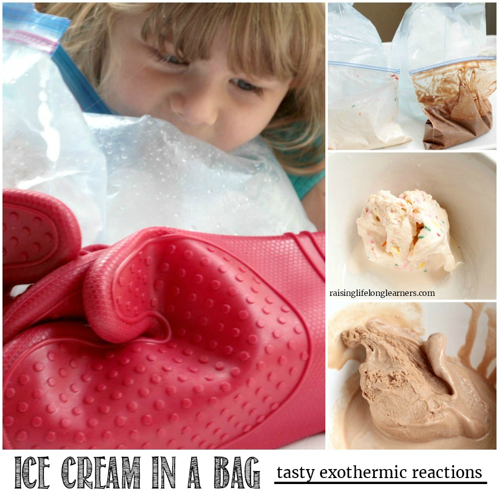 Make Ice Cream in a Bag - Science Experiment for Kids