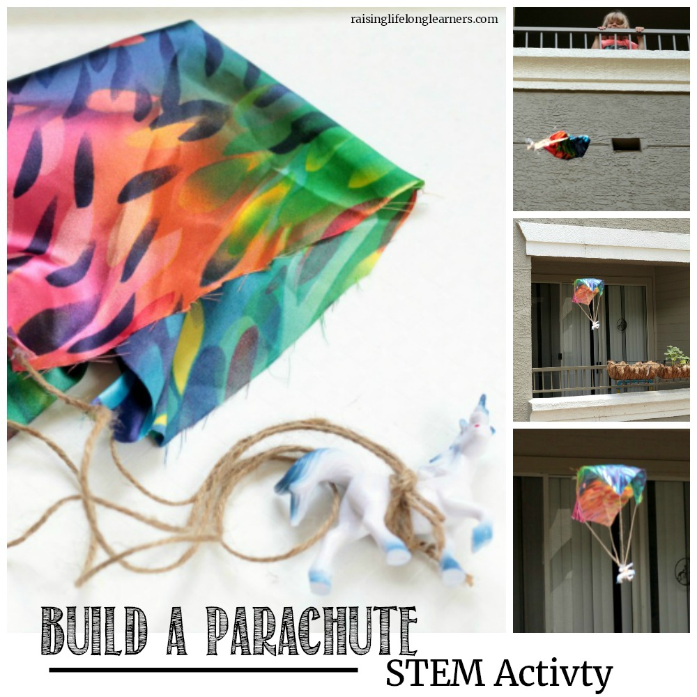 If your kids love building and discovering, they will love this parachute engineering challenge. Try to build a parachute that works!