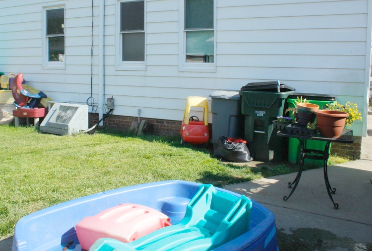 Roofing a Backyard Toy and Bike Shed