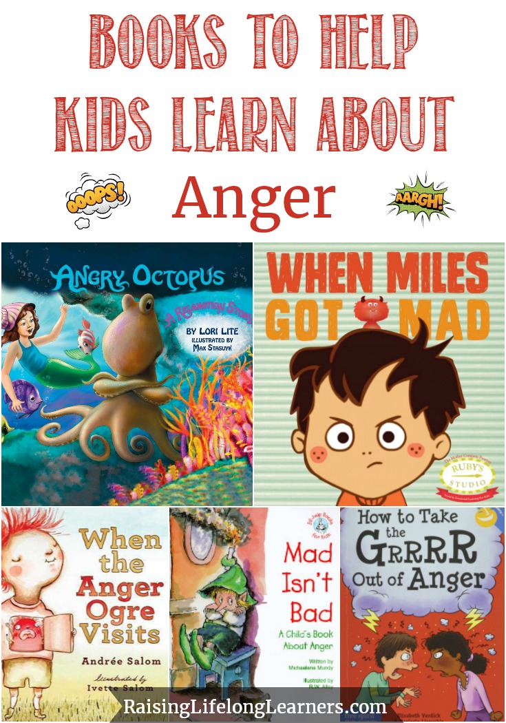 Books to Help Kids Learn About Anger 