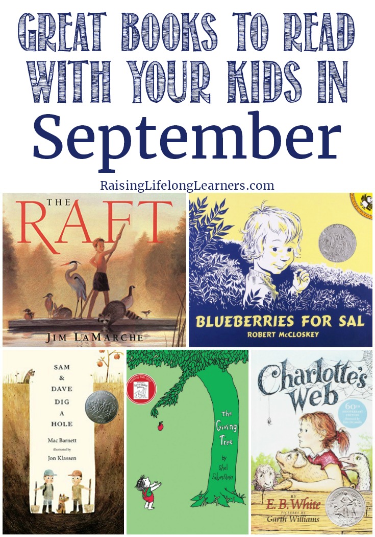 Great Books to Read With Your Kids in September - Raising Lifelong Learners