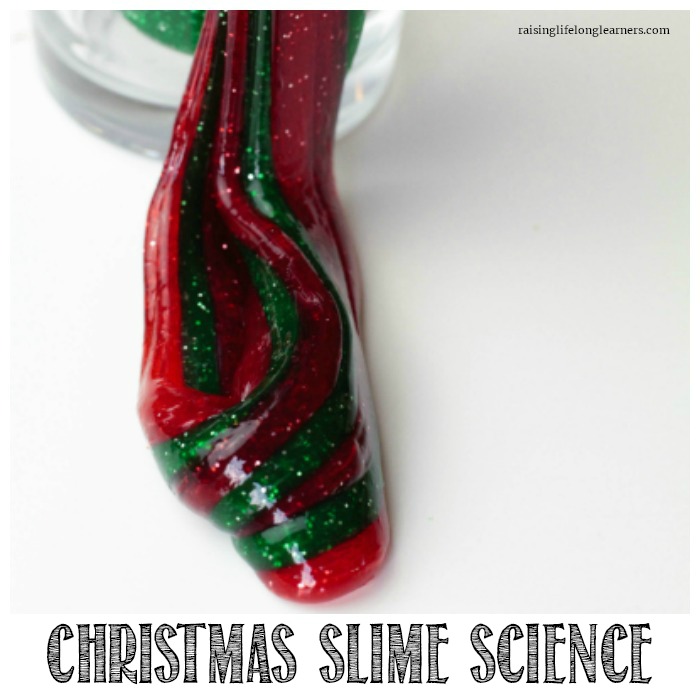 If your kids love slime, don't miss this fun Christmas slime recipe! Kids of all ages will love this magical blend of Christmas and science. 