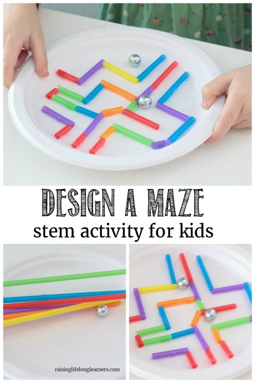 Make a Paper Plate Maze STEM Challenge