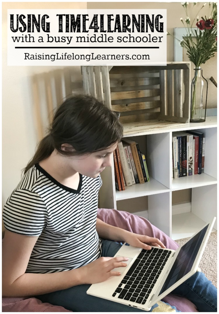 Using Time4Learning for a Busy Middle Schooler