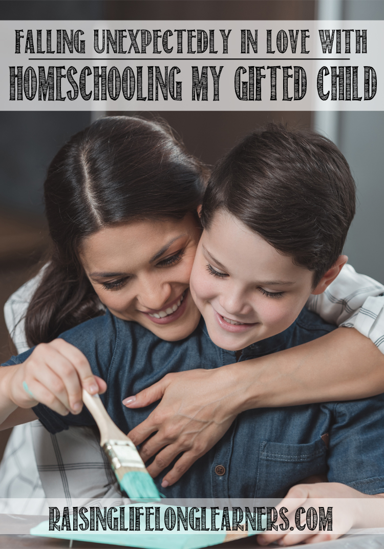 falling in love with homeschooling my gifted child