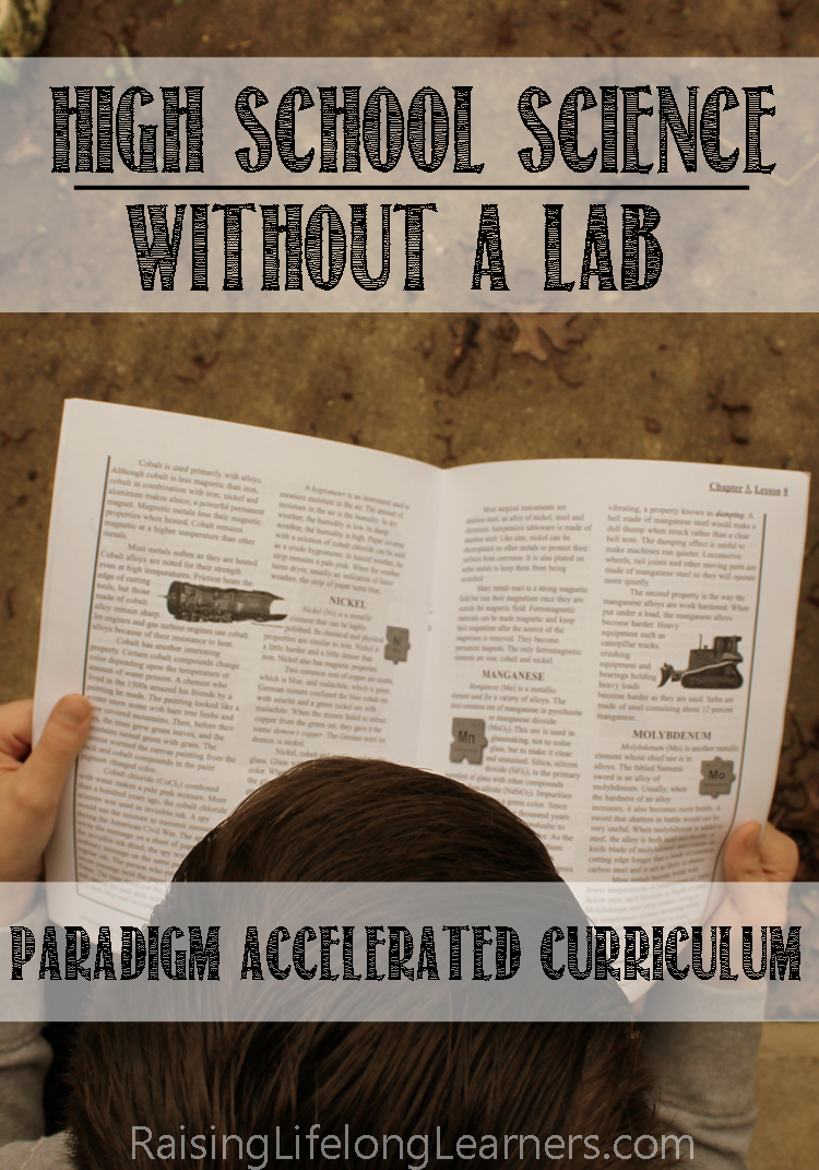 paradigm accelerated curriculum