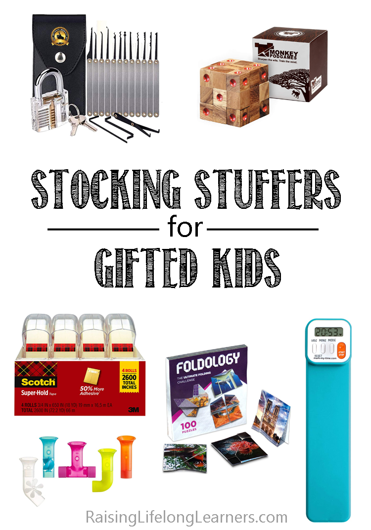 Stocking Stuffers for Gifted Kids - Raising Lifelong Learners