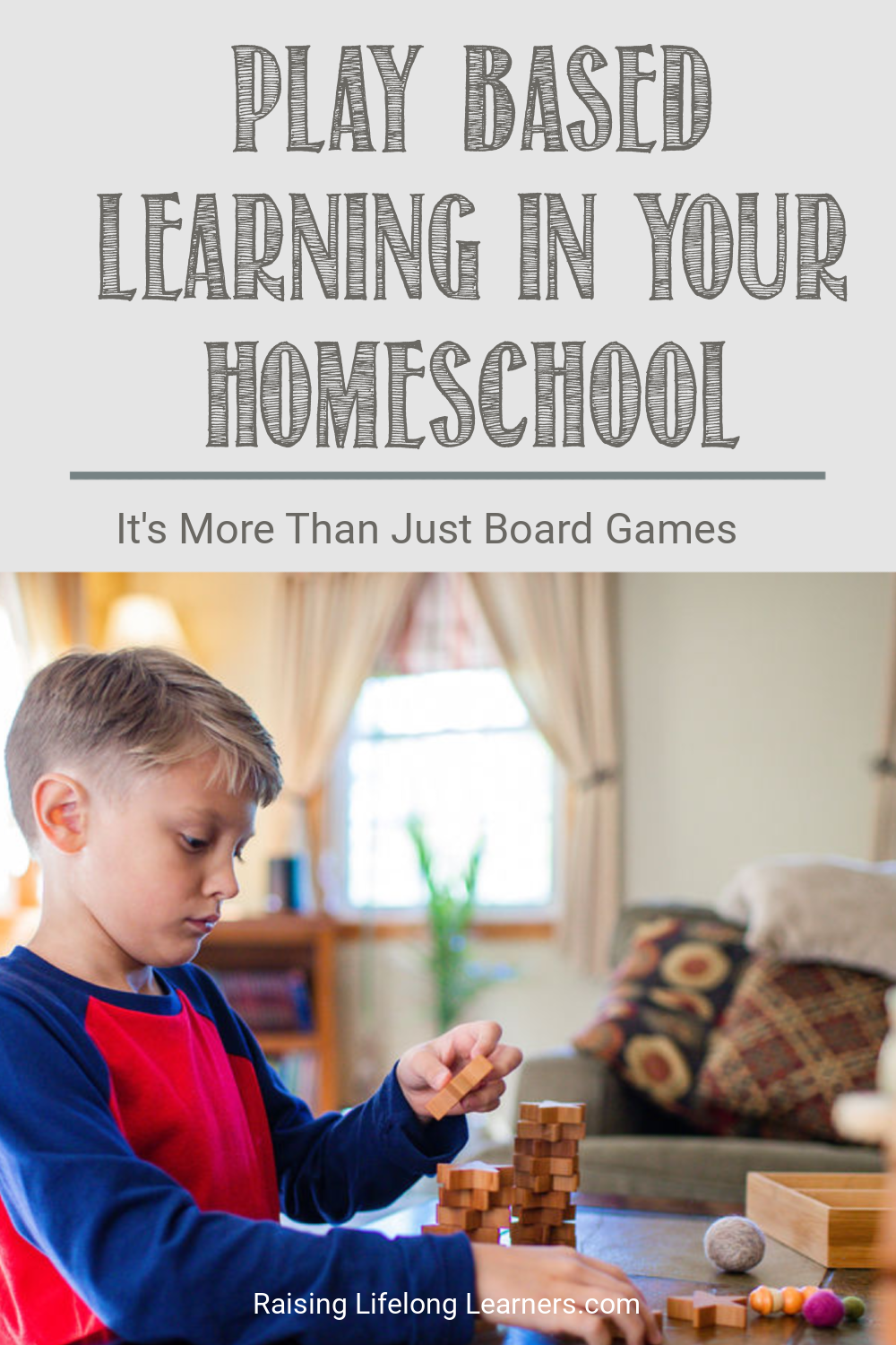 play based learning in your homeschool