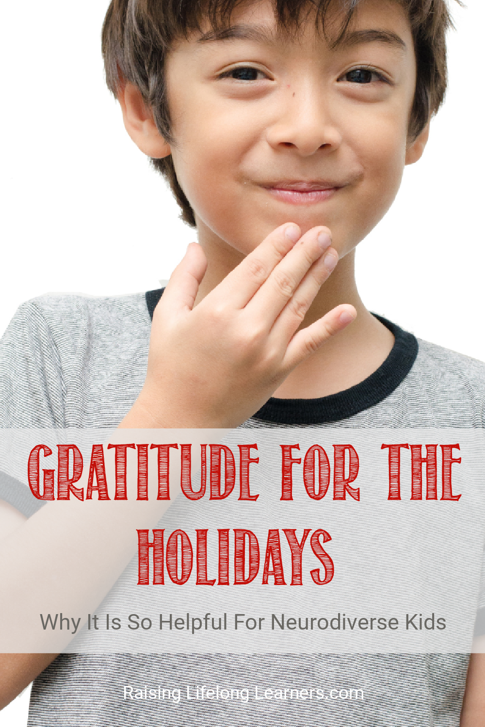 gratitude for the holidays
